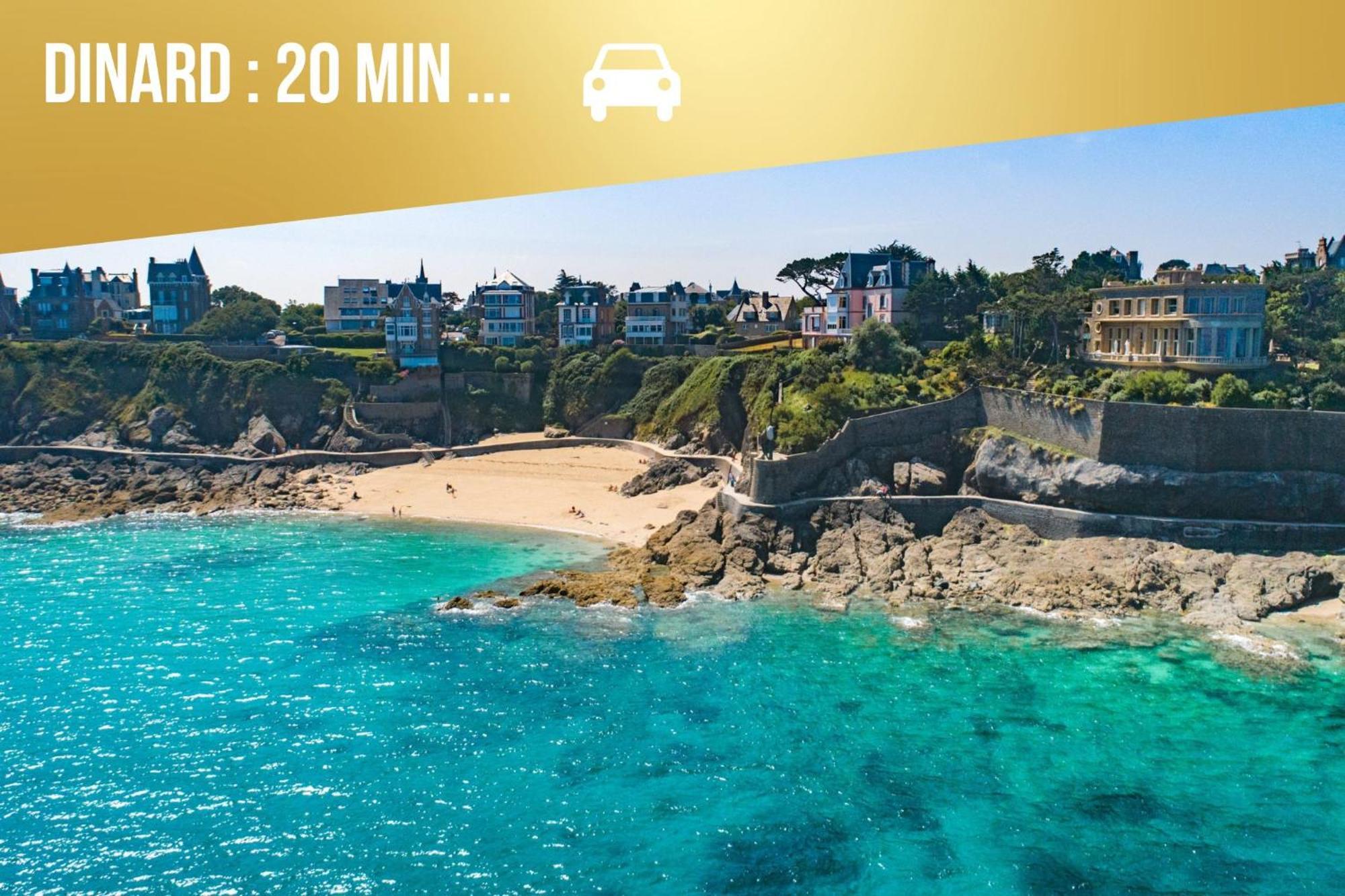 Allen - 2Min De La Plage Du Sillon Et Intra Saint-Malo Exteriör bild